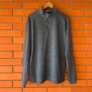 KUHL Men's Alloy Qtr Zip Midnight Blue Long Sleeve Shirt Size XL